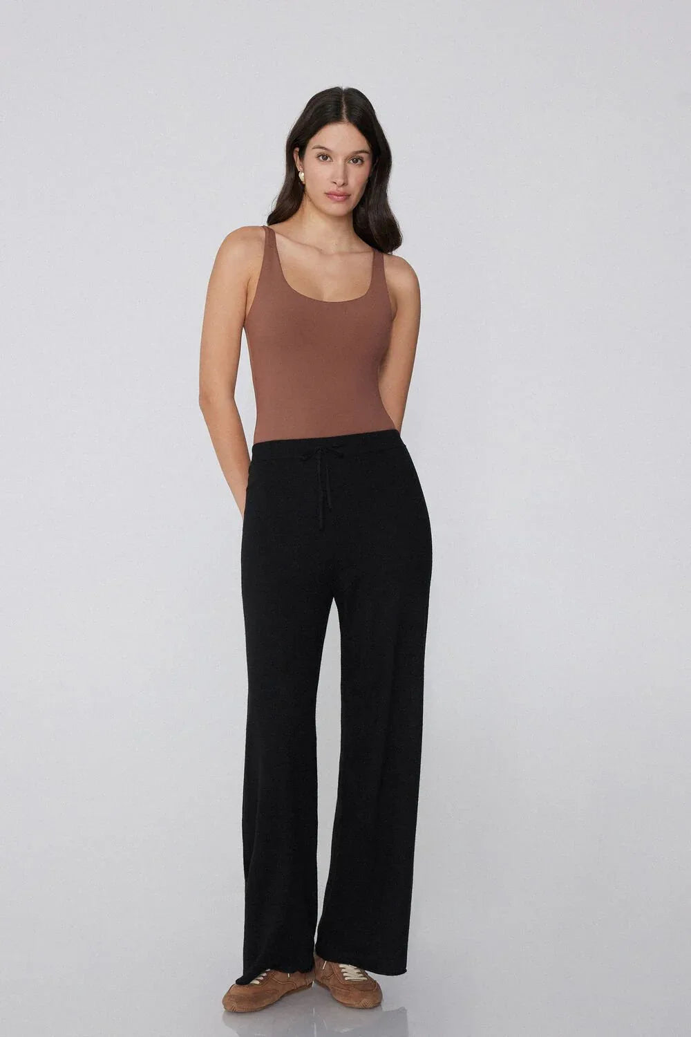 Second Skin Bodysuit – Caramel Dark Beige - Body London