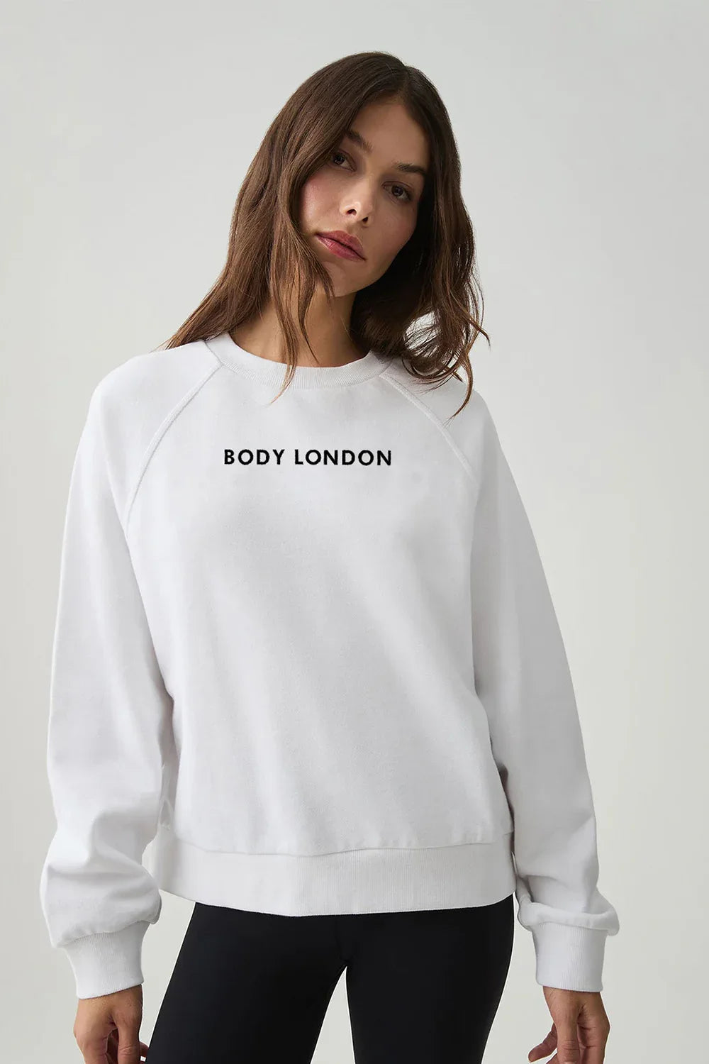 Oversized White Sweatshirt - Body London