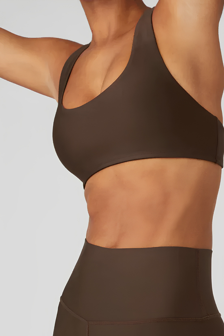 Airlift Advantage Racerback Bra – Espresso