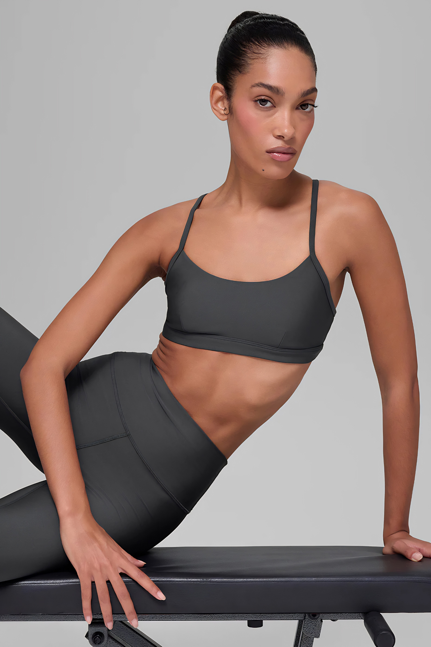 Sculpt Scoop Bra – Grey