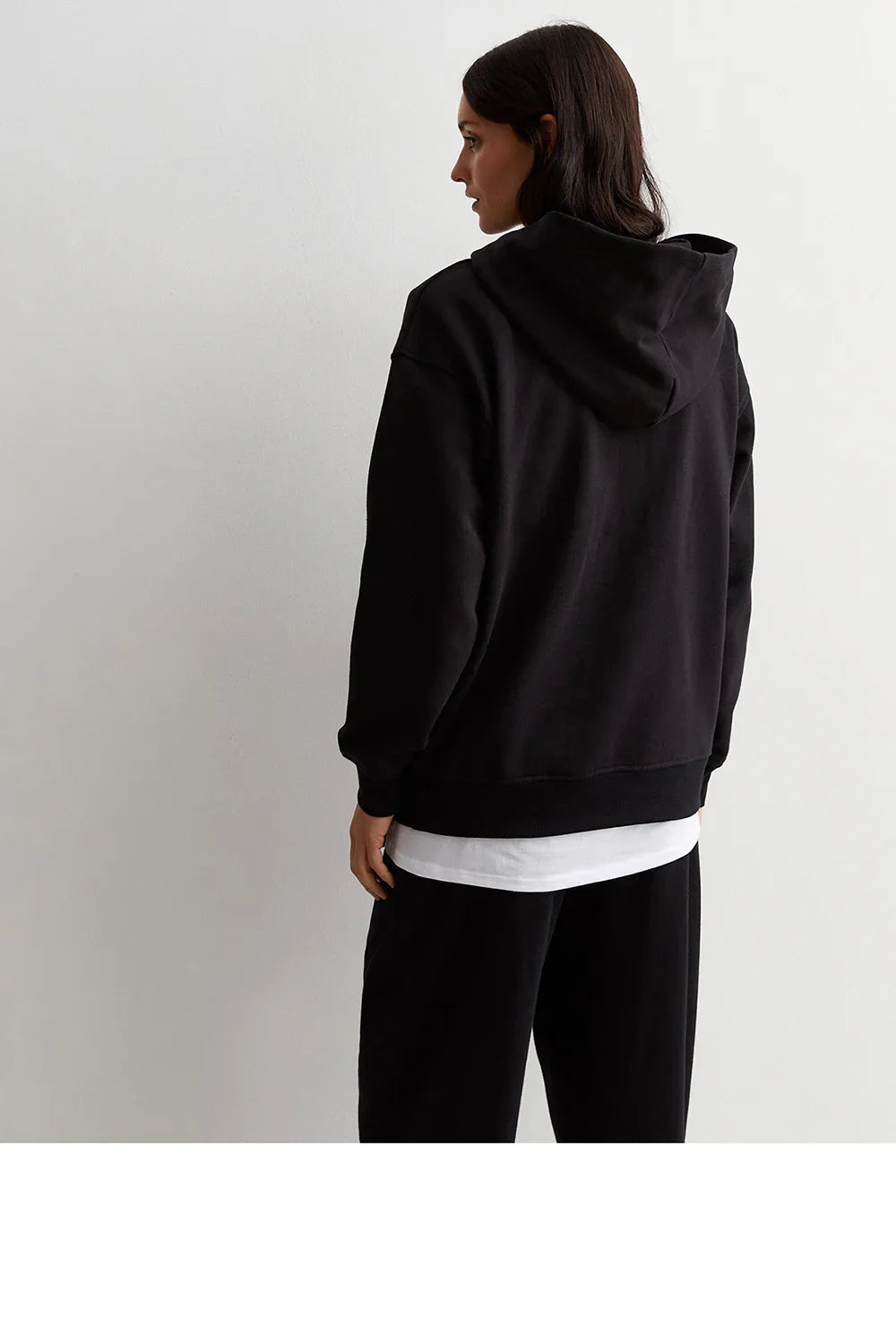 Hooded Sweatshirt – Black - Body London