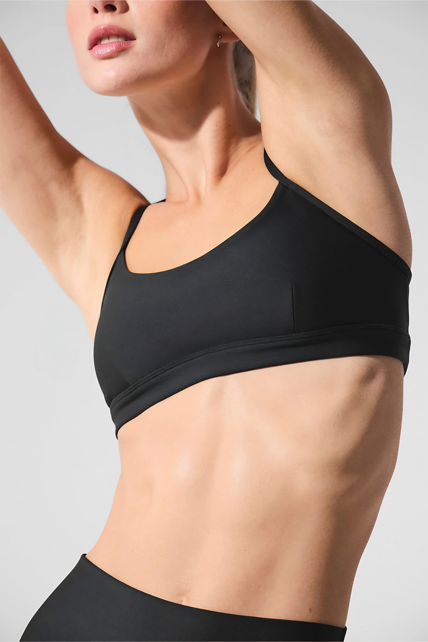 Sculpt Scoop Bra – Black
