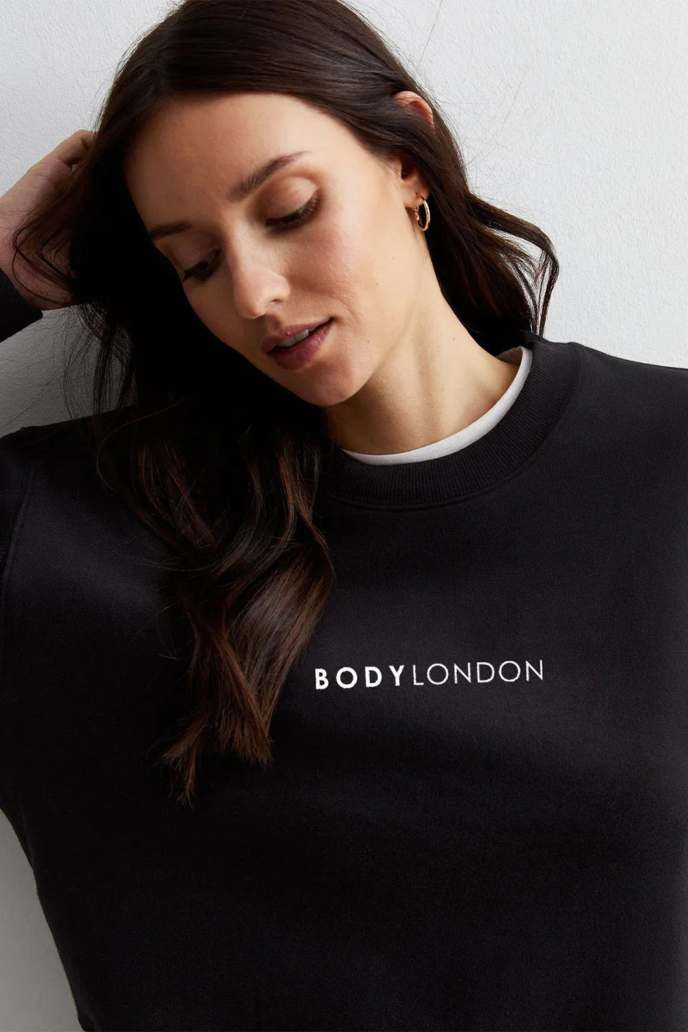 Jersey Cropped Sweatshirt - Body London