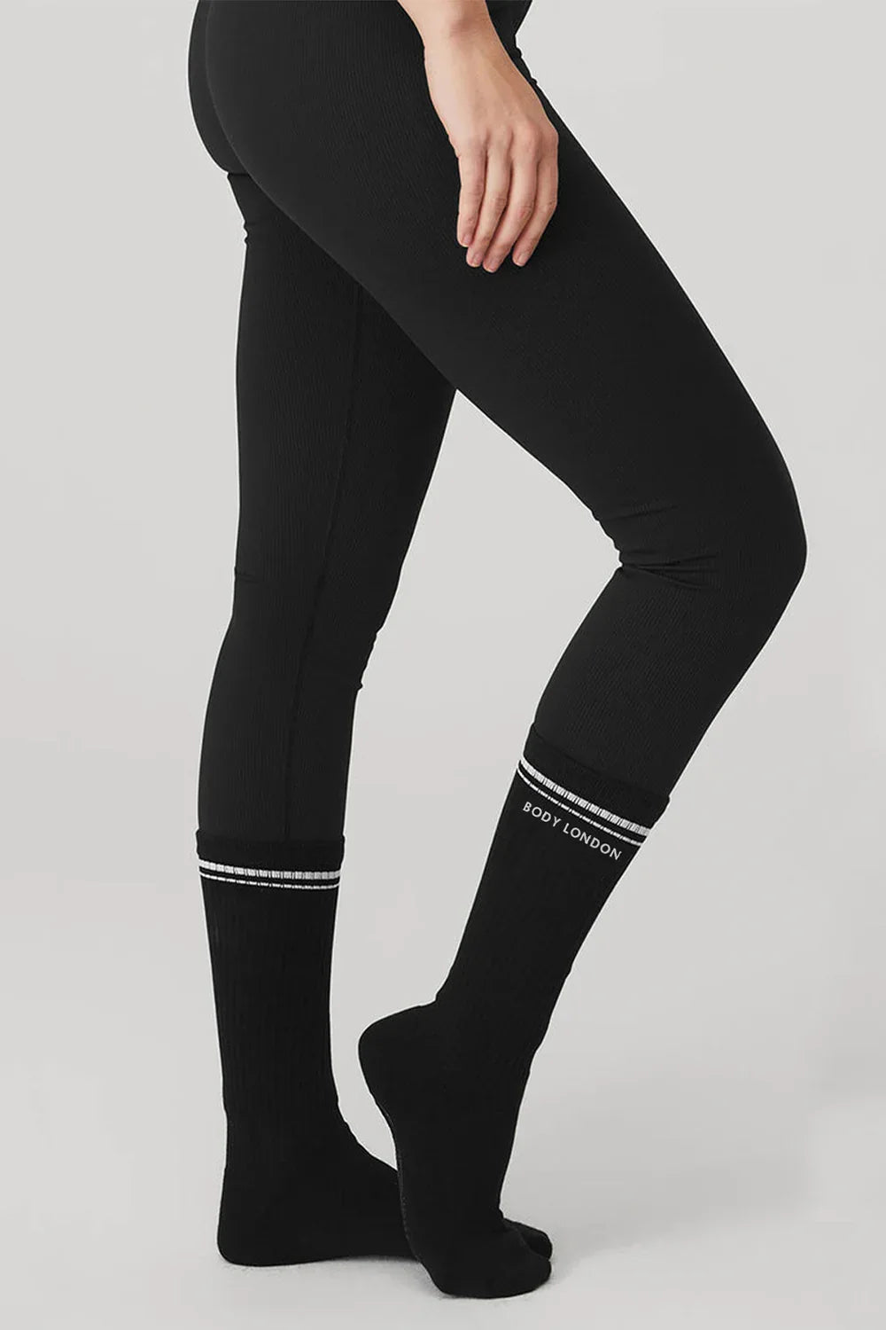 Black Sports Socks - Body London