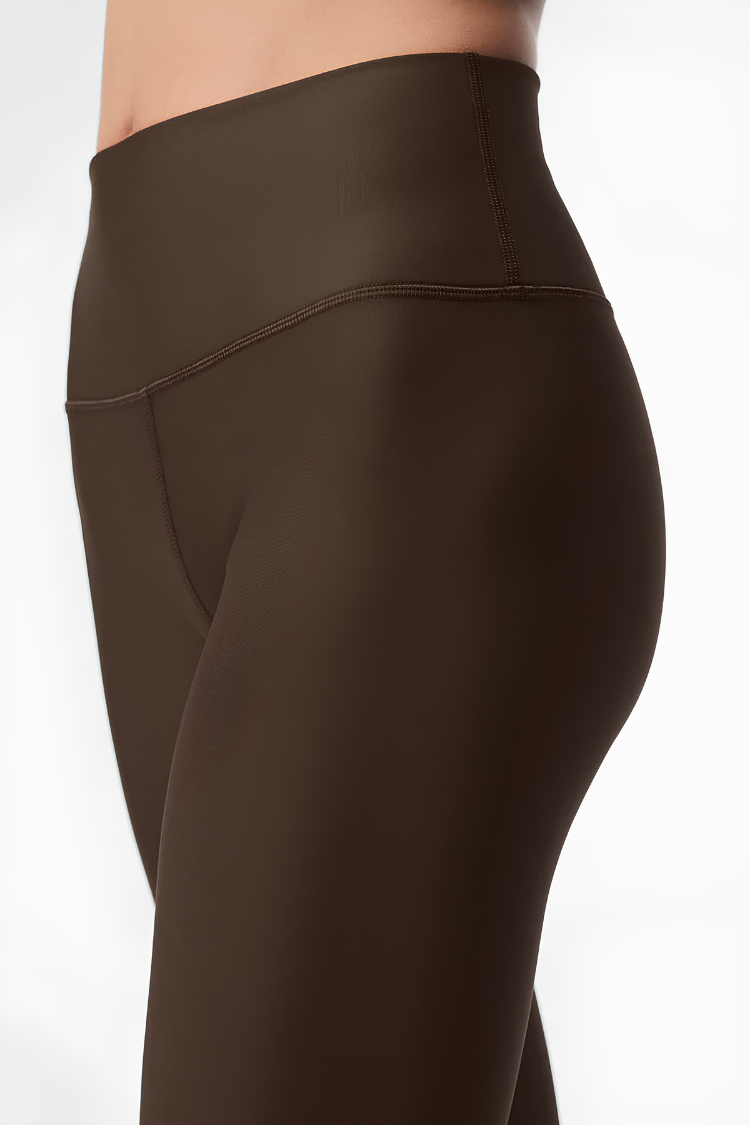 Sculpt High-Rise Leggings – Espresso Brown