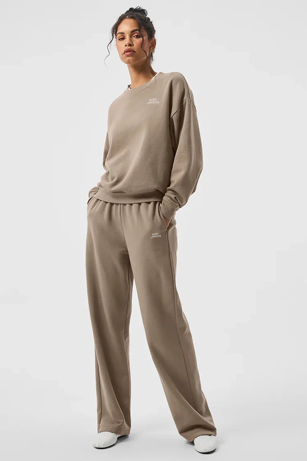 Beige Sweatpants - Body London