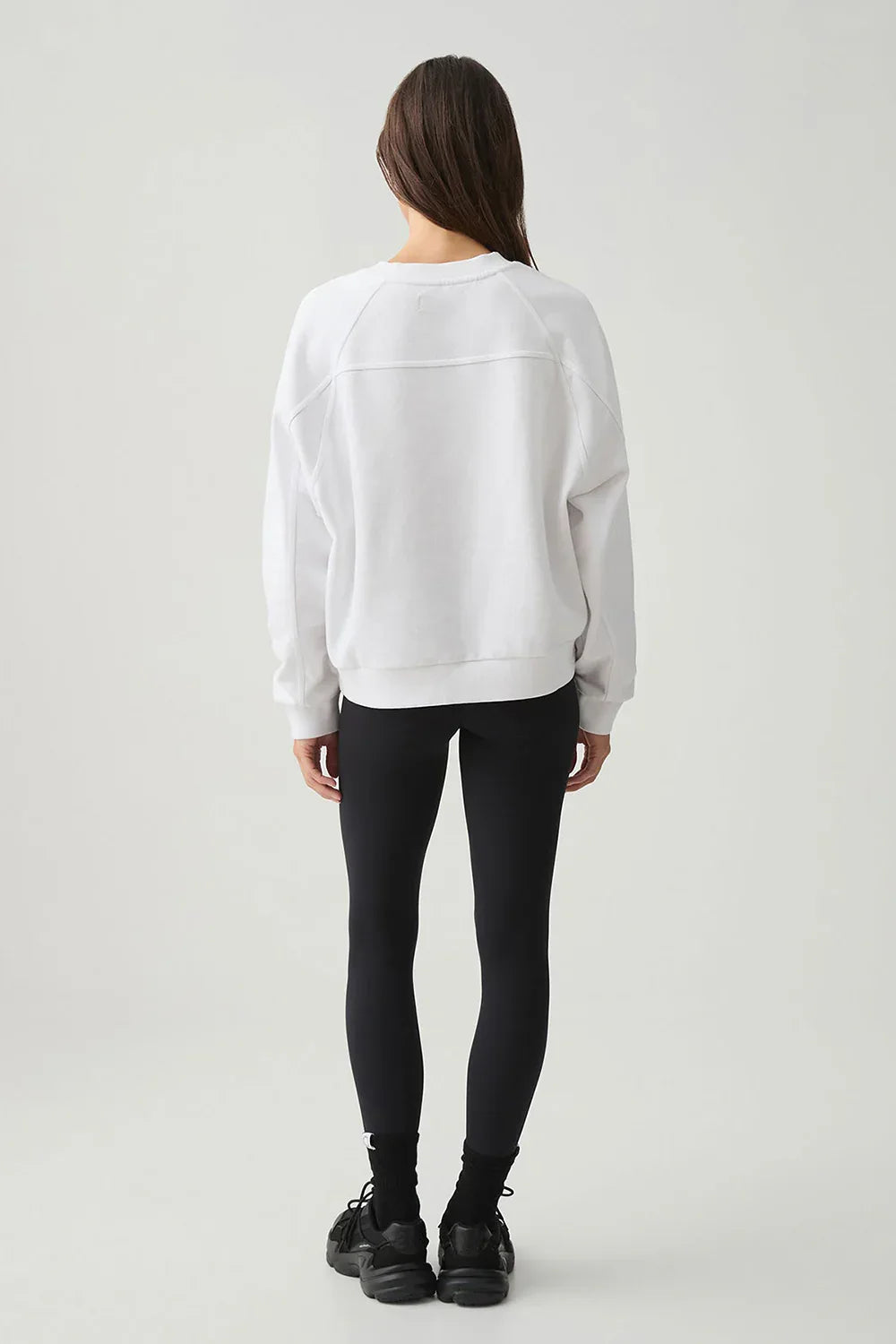 Oversized White Sweatshirt - Body London