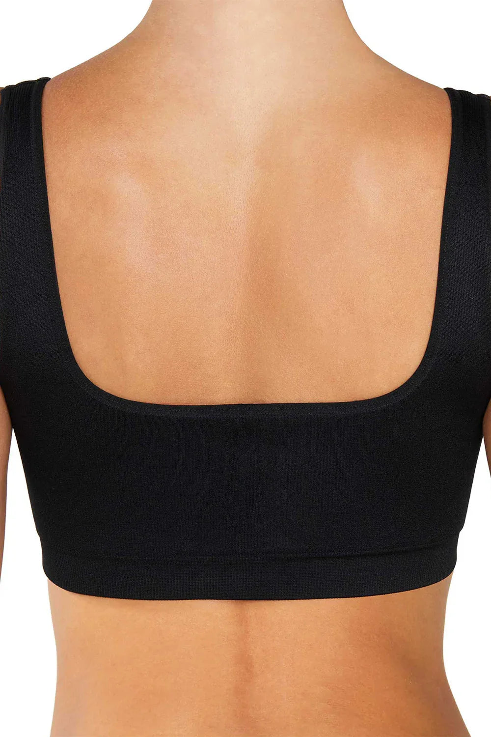 Sculpt Rib Bra Black - Body London