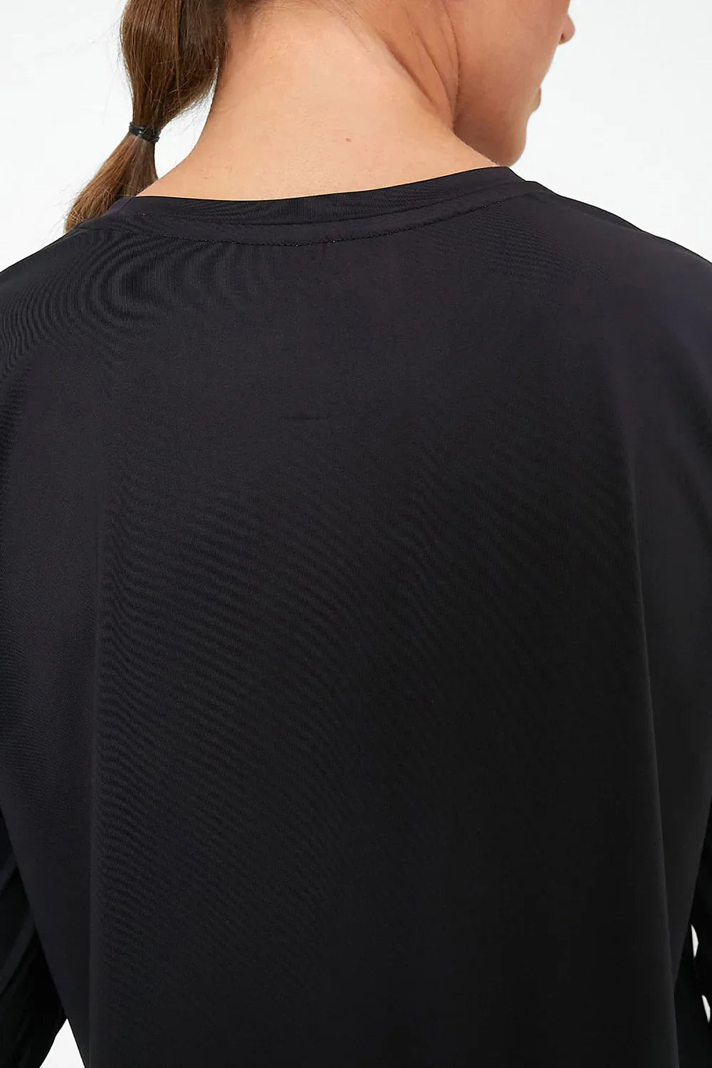 Long Sleeve Black T-Shirt - Body London