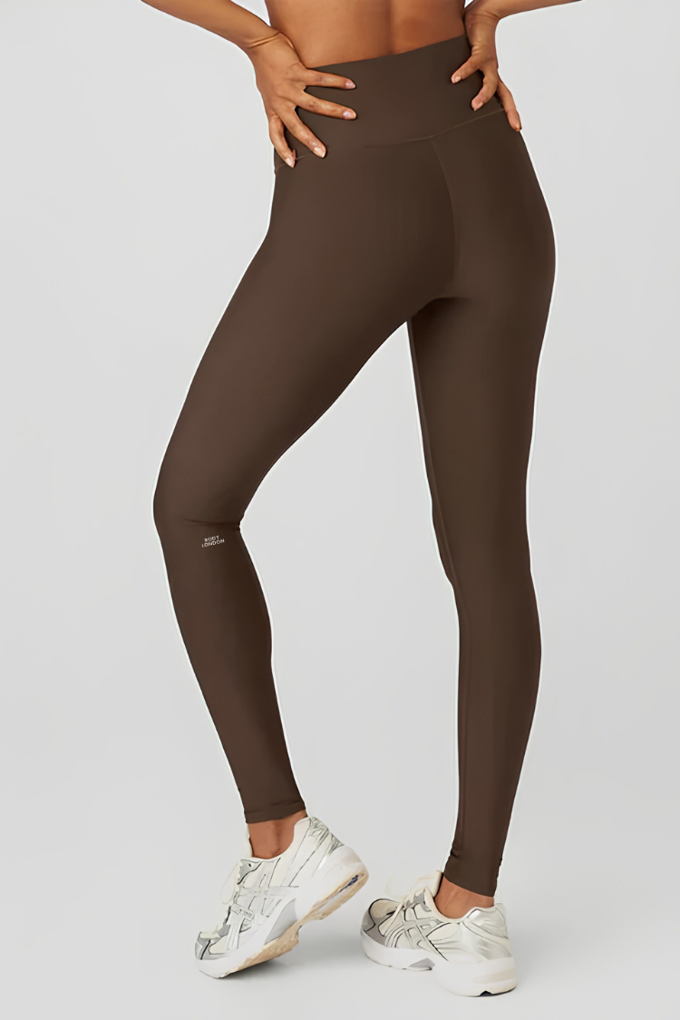Sculpt High-Rise Leggings – Espresso Brown