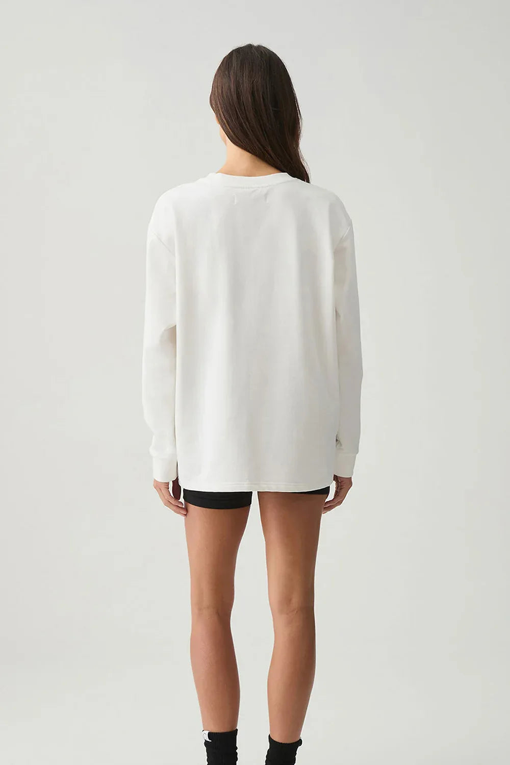 Long Sleeve White T-Shirt - Body London