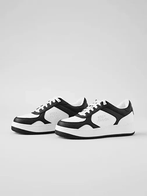 Comfort Sport Sneakers – Black / White - Body London