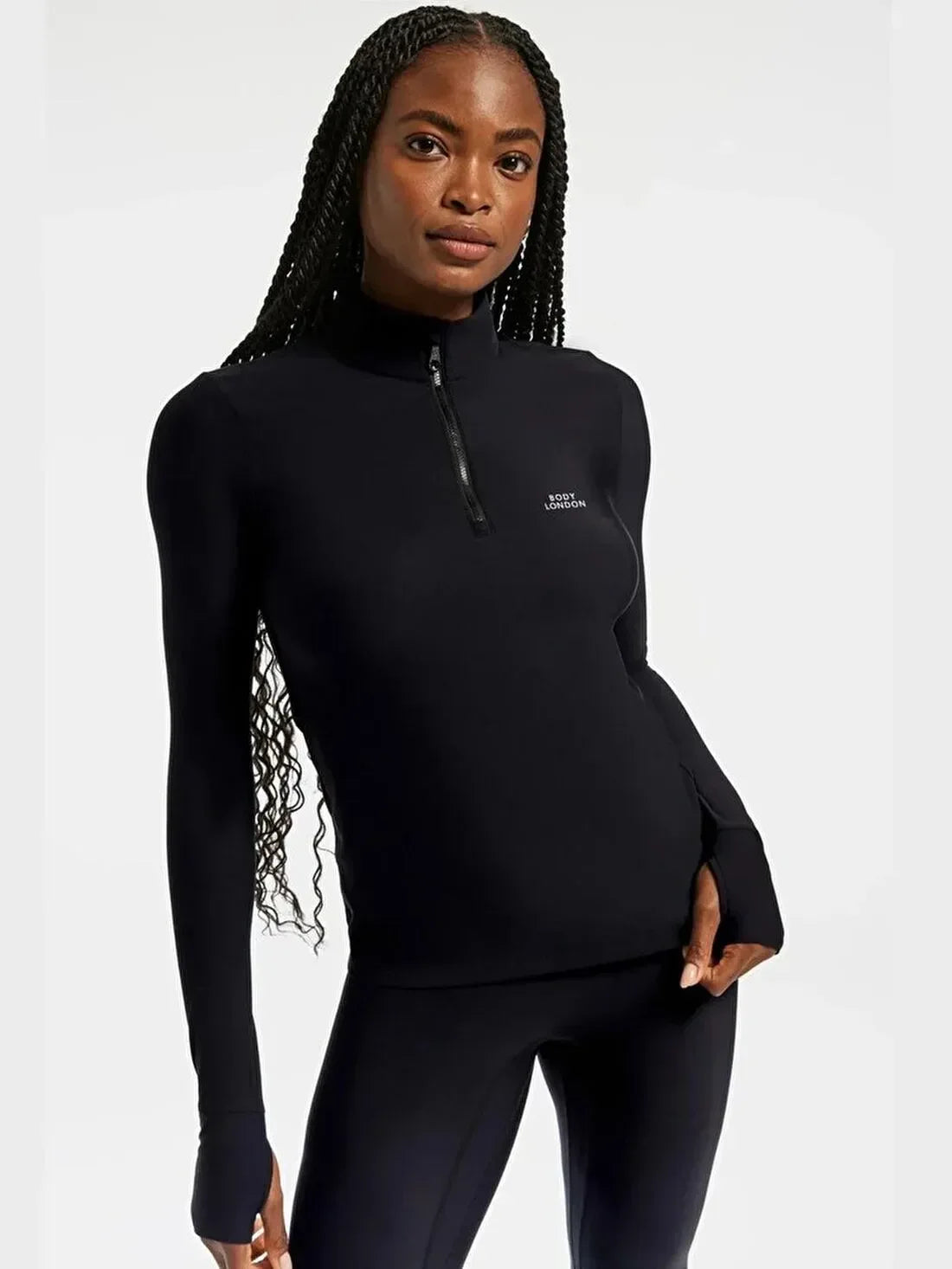 Zip Up Long Sleeve Top High Performance & Luxury Comfort - Body London