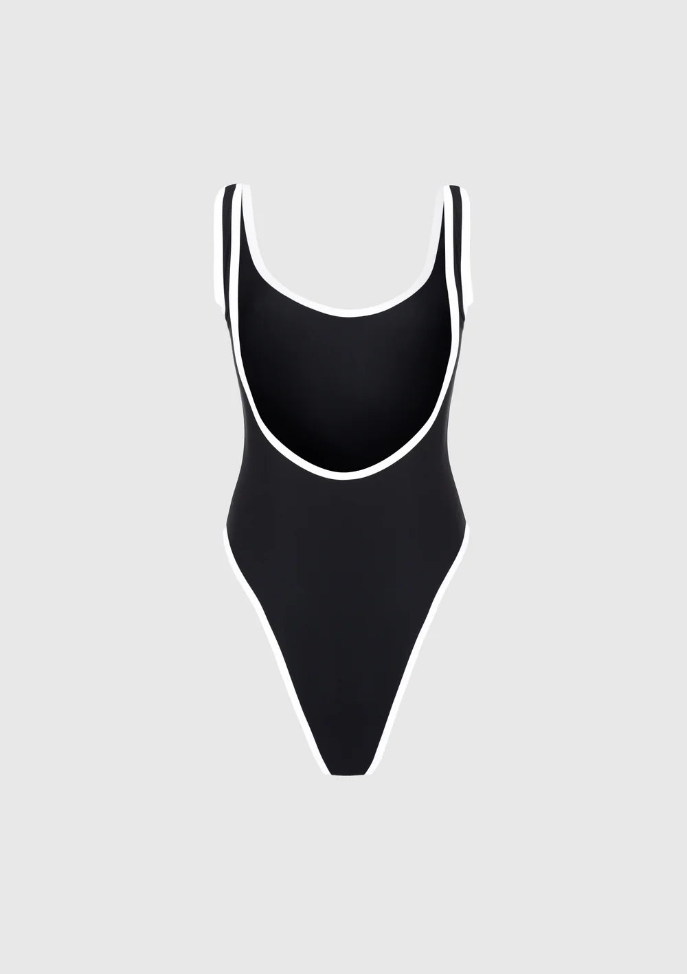 Marina One-Piece Swimsuit Black - Detail | Body London