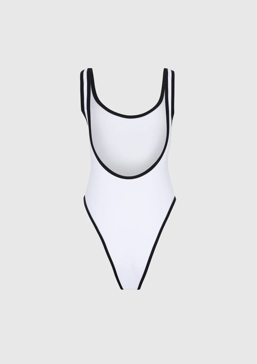 Marina One-Piece Swimsuit Ivory - Detail | Body London