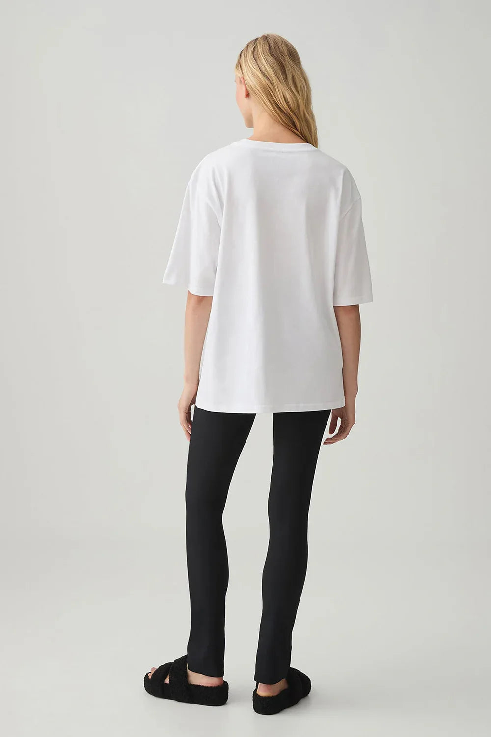 Retro Logo T-Shirt – White - Body London