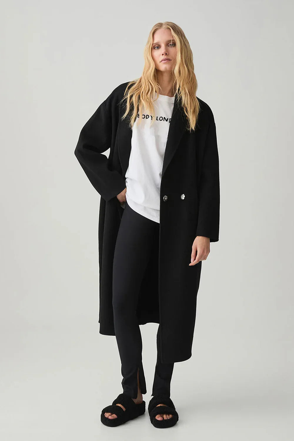 Retro Logo T-Shirt – White - Body London