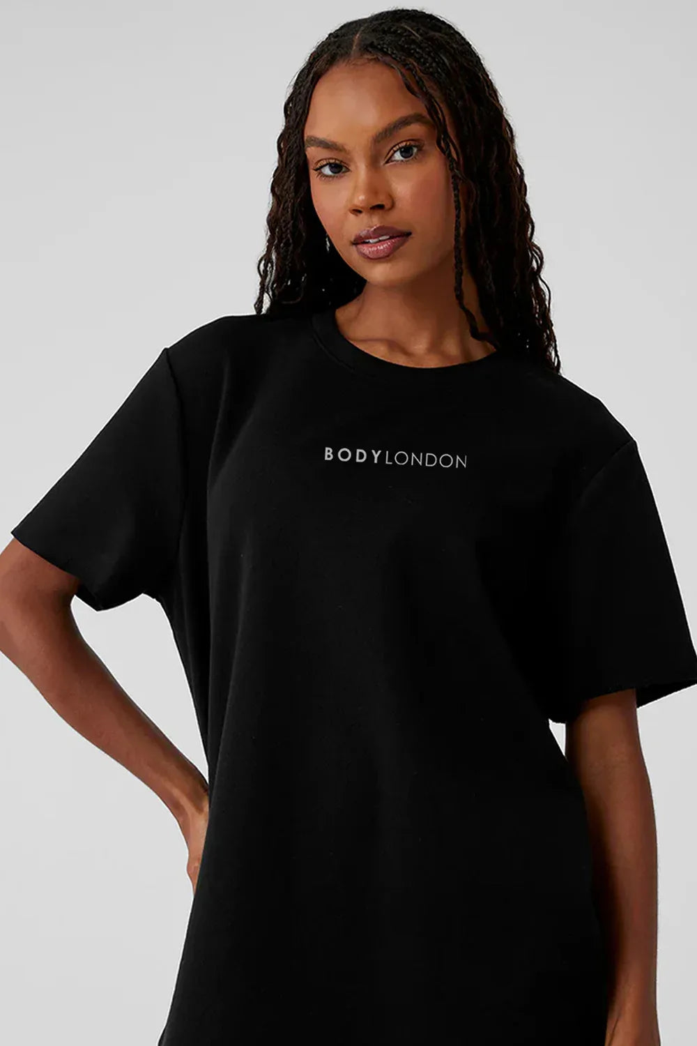 Retro Logo T-Shirt – Black - Body London